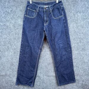 Brooklyn Basement Jeans Mens 32 Straight Leg Wide Big Baggy Hip Hop 90s Y2K